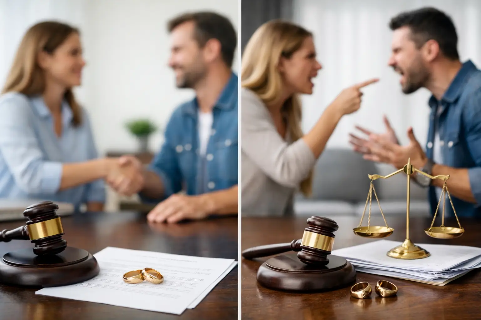Uncontested Versus Contested Divorce in Texas