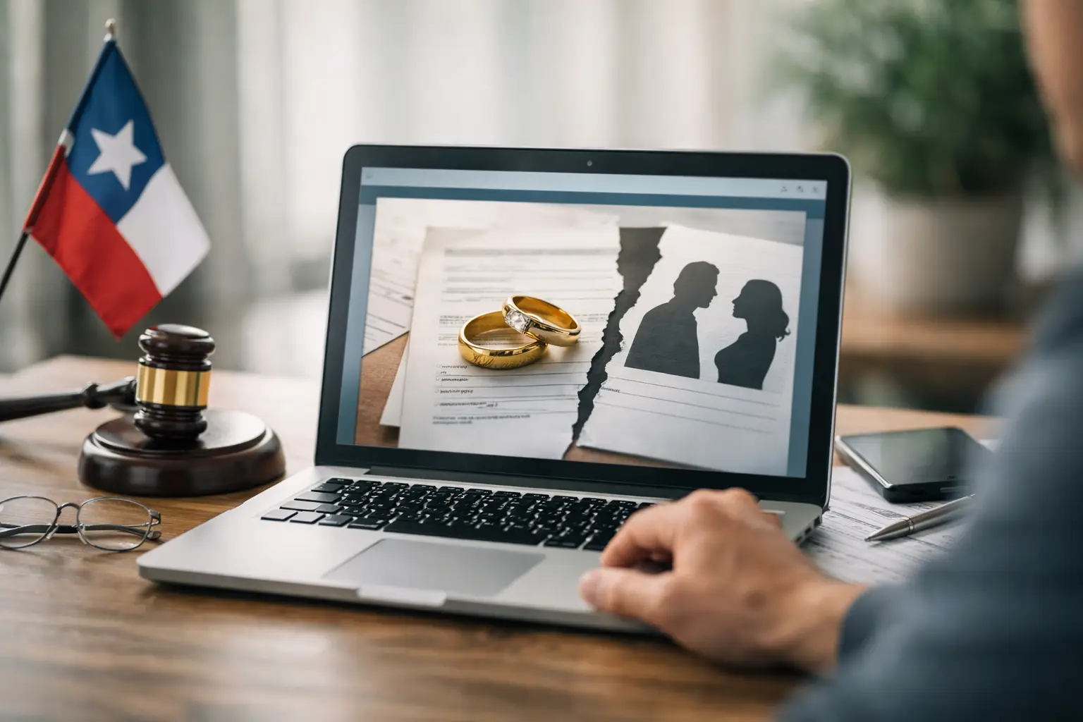 How to Submit Divorce Forms Online in Texas